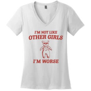 Im Not Like Other Girl Women's V-Neck T-Shirt