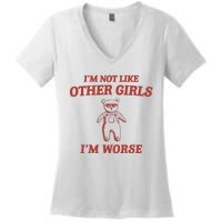 Im Not Like Other Girl Women's V-Neck T-Shirt