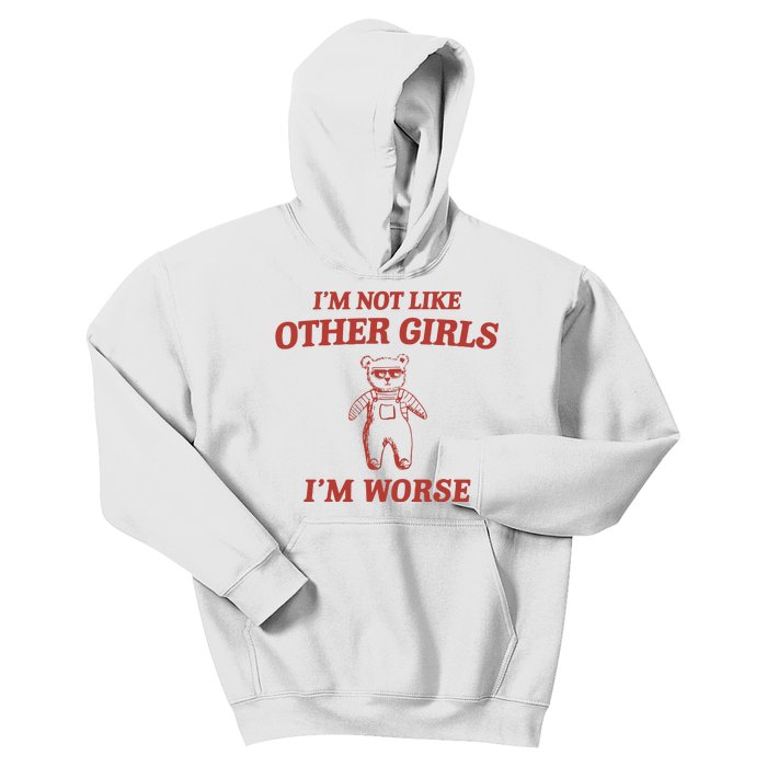 Im Not Like Other Girl Kids Hoodie