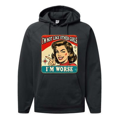 IM Not Like Other IM Worse Performance Fleece Hoodie