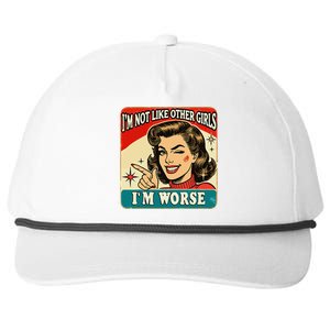 IM Not Like Other IM Worse Snapback Five-Panel Rope Hat