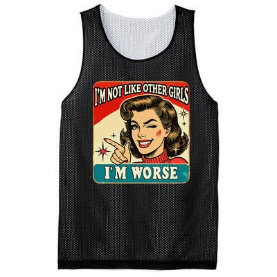 IM Not Like Other IM Worse Mesh Reversible Basketball Jersey Tank