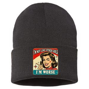 IM Not Like Other IM Worse Sustainable Knit Beanie