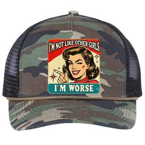 IM Not Like Other IM Worse Retro Rope Trucker Hat Cap