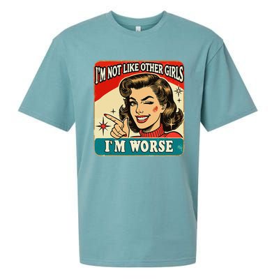 IM Not Like Other IM Worse Sueded Cloud Jersey T-Shirt