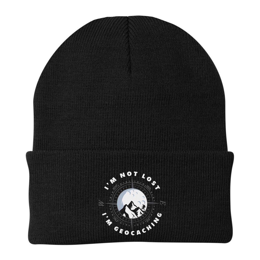 IM Not Lost IM Geocacher Funny Geocacher Geocache Beanie