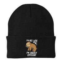 IM Not Lazy IM Energy Efficient Funny Sloths Knit Cap Winter Beanie