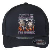 IM Not Like Other IM Worse Possum Funny Flexfit Unipanel Trucker Cap