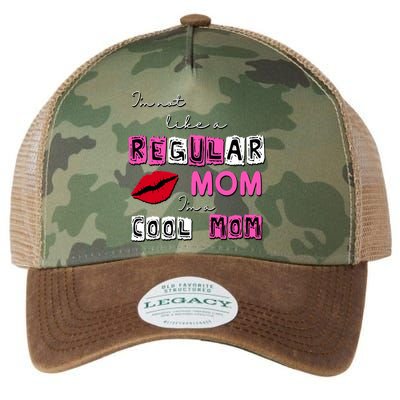 IM Not Like A Regular Mom IM A Coolmom Legacy Tie Dye Trucker Hat
