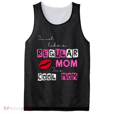 IM Not Like A Regular Mom IM A Coolmom Mesh Reversible Basketball Jersey Tank