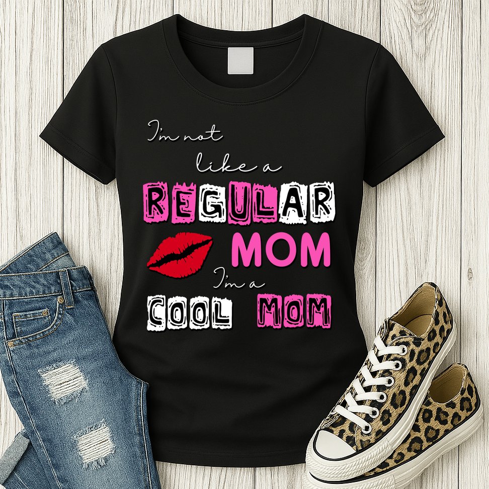 IM Not Like A Regular Mom IM A Coolmom Womens T-Shirt