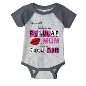 IM Not Like A Regular Mom IM A Coolmom Infant Baby Jersey Bodysuit