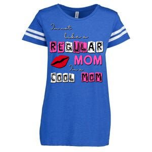 IM Not Like A Regular Mom IM A Coolmom Enza Ladies Jersey Football T-Shirt