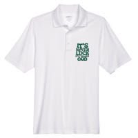 ItS Never Luck ItS Always God Men's Origin Performance Pique Polo