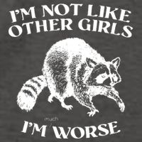 Im Not Like Other Girls Im Much Worse Possum Vector Backpack