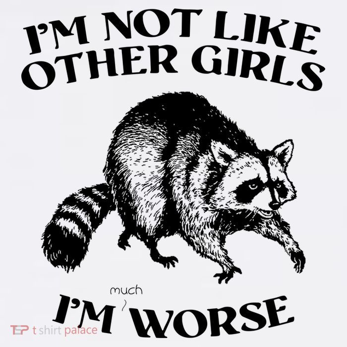 Im Not Like Other Girls Im Much Worse Possum Tall T-Shirt