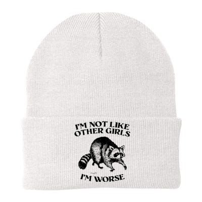 Im Not Like Other Girls Im Much Worse Possum Knit Cap Winter Beanie