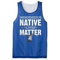 Indigenous Native Lives Matter Native American Day Indian Great Gift Mesh Reversible Basketball Jersey Tank