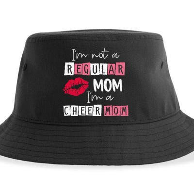 Im Not Like A Regular Mom Im A Cheer Mom Sustainable Bucket Hat