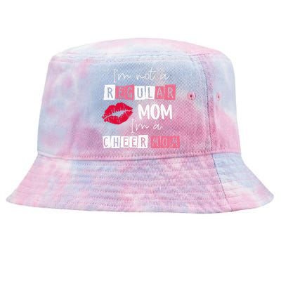 Im Not Like A Regular Mom Im A Cheer Mom Tie-Dyed Bucket Hat