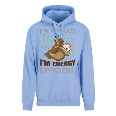 I'm Not Lazy I'm Energy Efficient Unisex Surf Hoodie