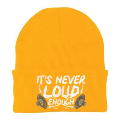 ItS Never Loud Enough Gift Knit Cap Winter Beanie