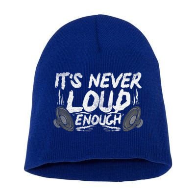 ItS Never Loud Enough Gift Short Acrylic Beanie