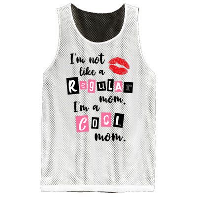 I'm Not Like A Regular Mom I'm A Cool Mom Mesh Reversible Basketball Jersey Tank