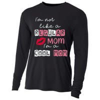 IM Not Like A Regular Mom IM A Coolmom Funny Mothers Day Cooling Performance Long Sleeve Crew