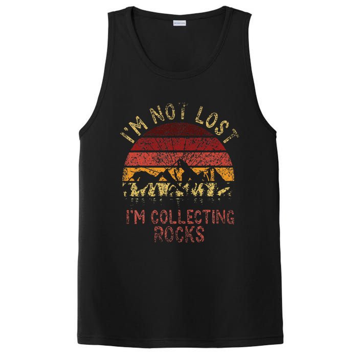 IM Not Lost IM Collecting Rocks Geology Stone Geologist PosiCharge Competitor Tank