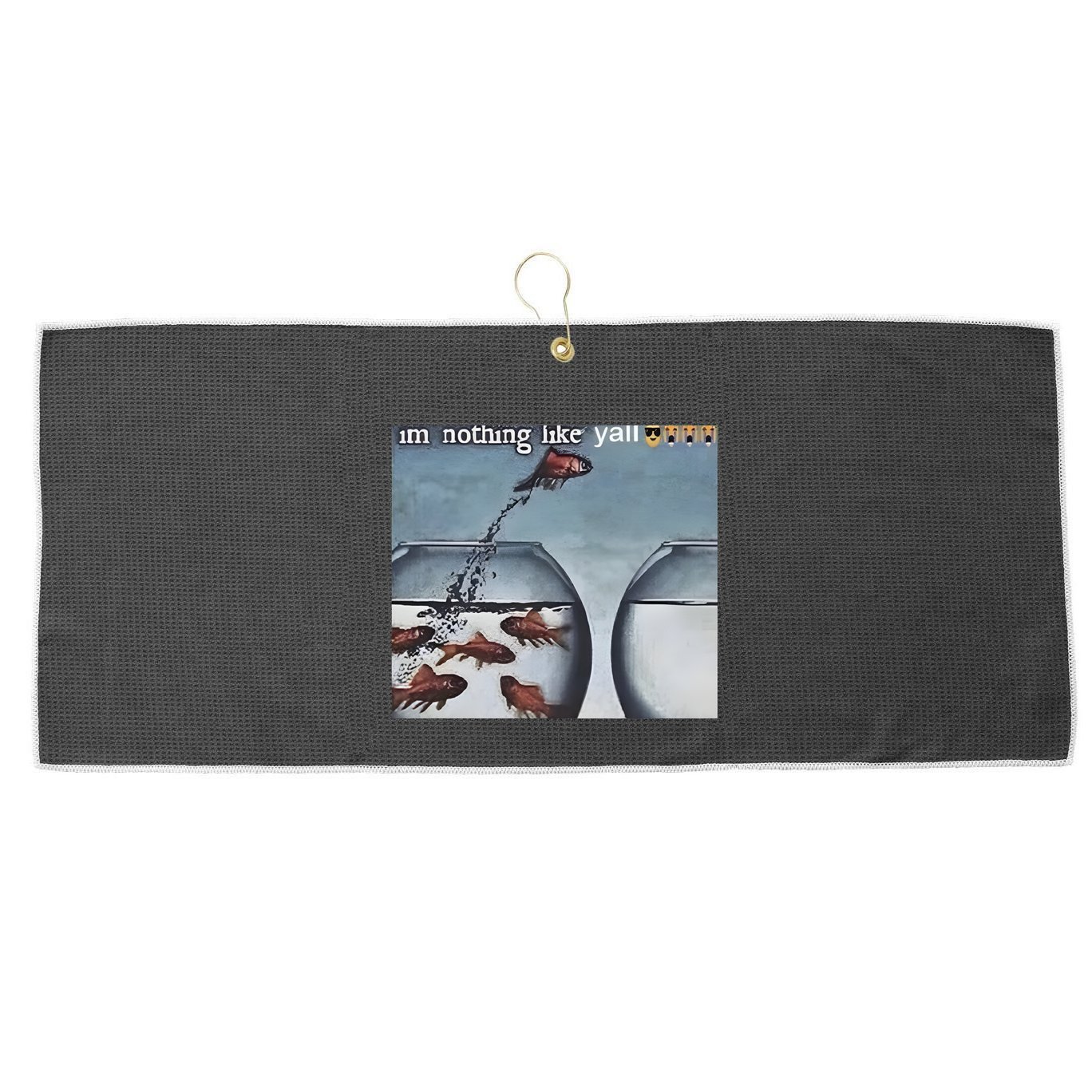 IM Nothing Like YAll Large Microfiber Waffle Golf Towel