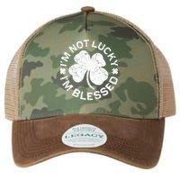 I'm Not Lucki I'm Blesssed Merch St.Patrick's Day Legacy Tie Dye Trucker Hat