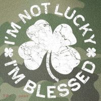 I'm Not Lucki I'm Blesssed Merch St.Patrick's Day Legacy Tie Dye Trucker Hat