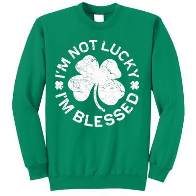 I'm Not Lucki I'm Blesssed Merch St.Patrick's Day Sweatshirt
