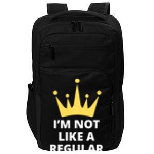 IM Not Like A Regular Mom IM A Coolmom Funny Mothers Day Impact Tech Backpack