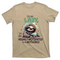 I’M Not Lazy I’M Just Highly Motivated To Do Nothing Slooth T-Shirt