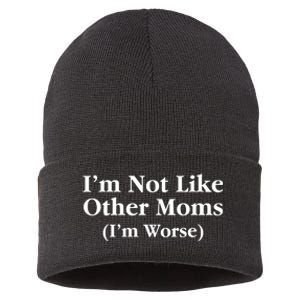 IM Not Like Other Moms Sustainable Knit Beanie