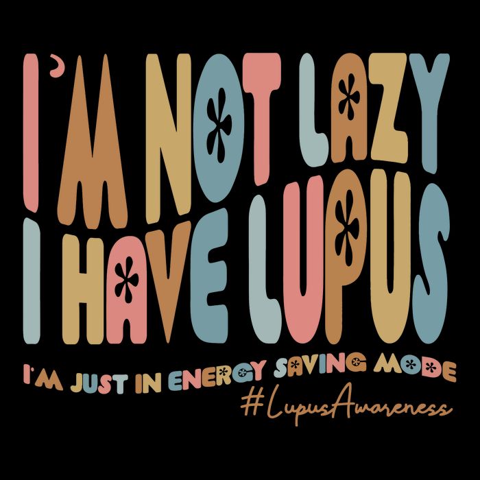 Im Not Lazy I Have Lupus Support Drawstring Bag