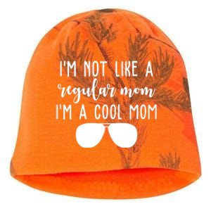 Im Not Like A Regular Mom Im A Cool Mom Kati - Camo Knit Beanie