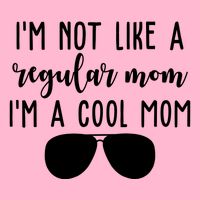 Im Not Like A Regular Mom Im A Cool Mom Short Acrylic Beanie