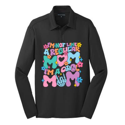 Im Not Like A Regular Mom Im Cool Mom Silk Touch Performance Long Sleeve Polo