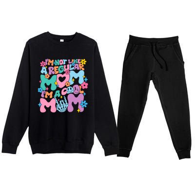 Im Not Like A Regular Mom Im Cool Mom Premium Crewneck Sweatsuit Set