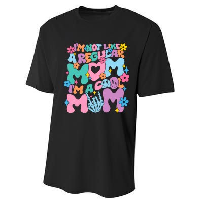 Im Not Like A Regular Mom Im Cool Mom Performance Sprint T-Shirt