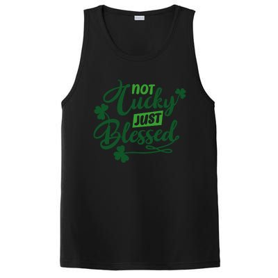 I'm Not Lucky I'm Blessed St Patrick's Day PosiCharge Competitor Tank