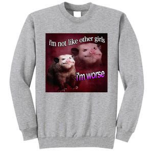 I’M Not Like Other Girl I’M Worse Women Friend Tall Sweatshirt