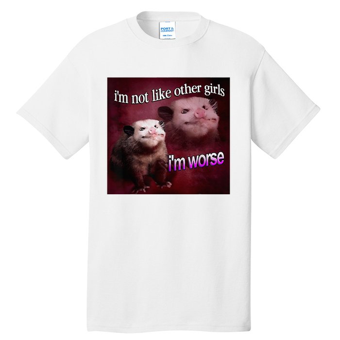 I’M Not Like Other Girl I’M Worse Women Friend Tall T-Shirt