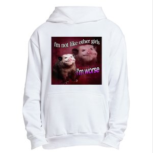 I’M Not Like Other Girl I’M Worse Women Friend Urban Pullover Hoodie