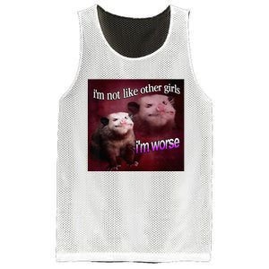 I’M Not Like Other Girl I’M Worse Women Friend Mesh Reversible Basketball Jersey Tank