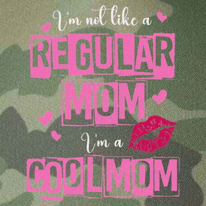 I'm Not Like A Regular Mom Funny Quote For Mom Legacy Tie Dye Trucker Hat