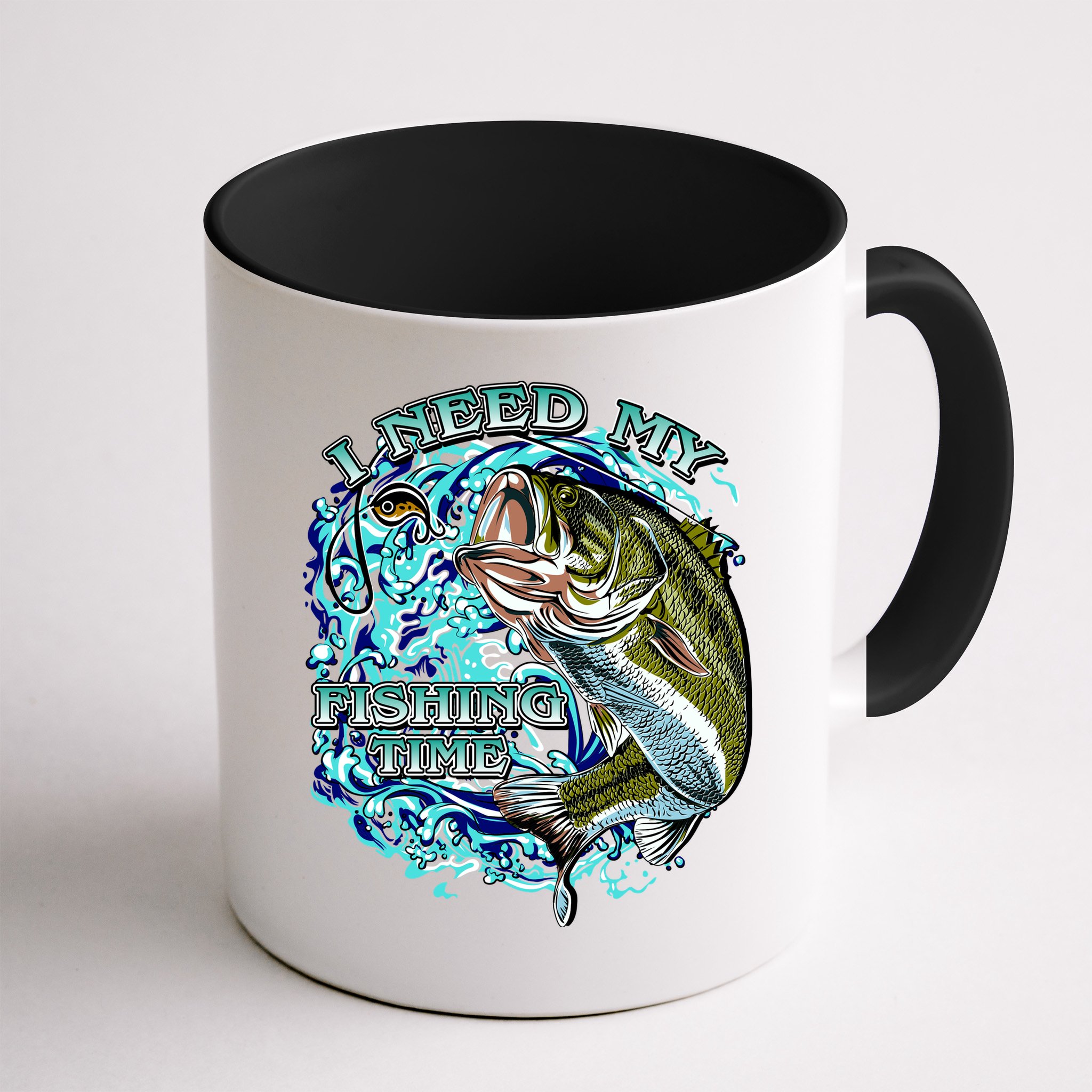 I Need My Fishing Time Mug